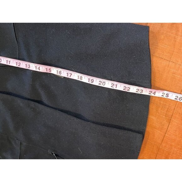 NWT Adrienne Vittadini Black Long Sleeve Zippered Pockets Women's Jacket Size L - Picture 10 of 11